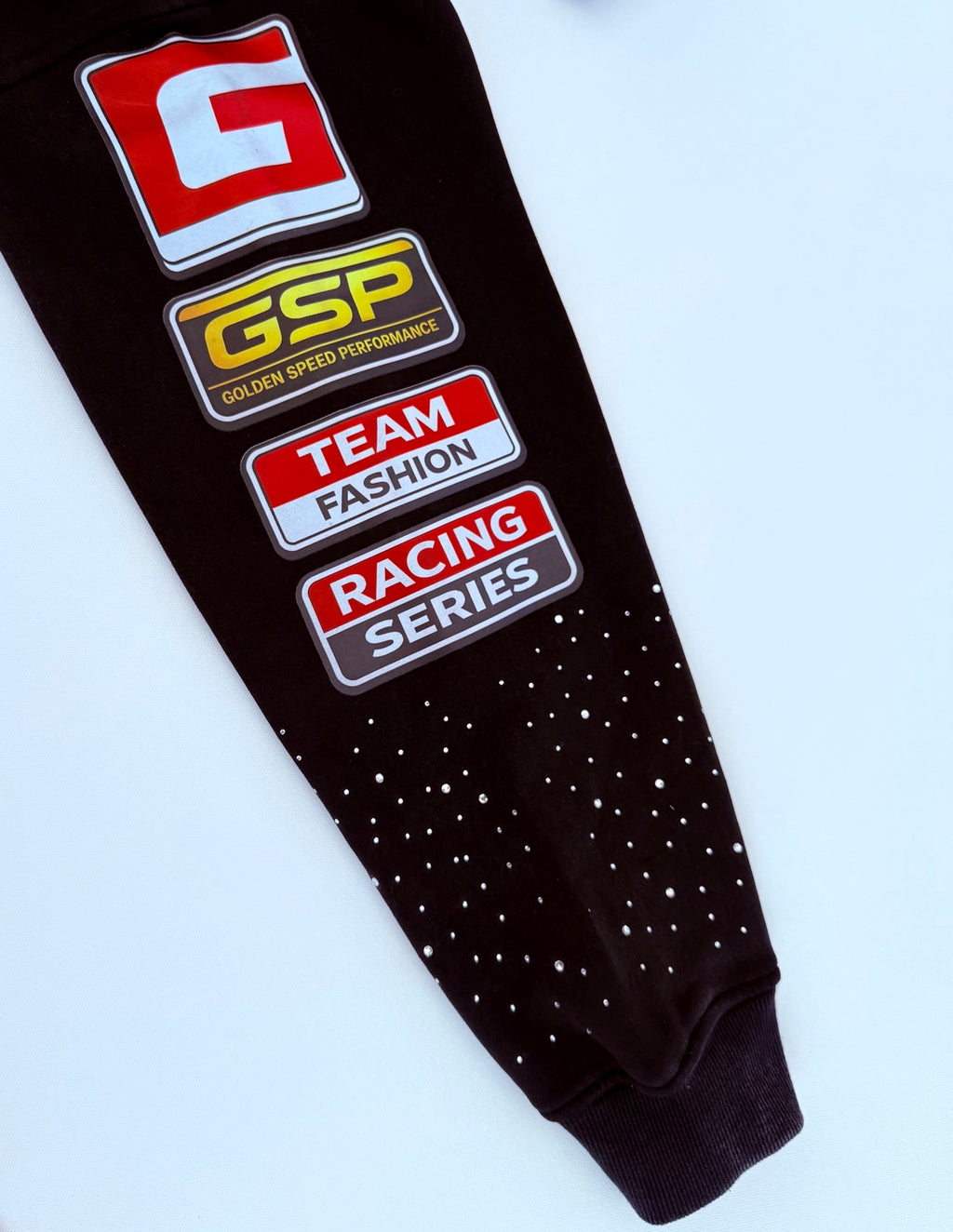 GODSTAR Racing Hoodie - Burn Out Black