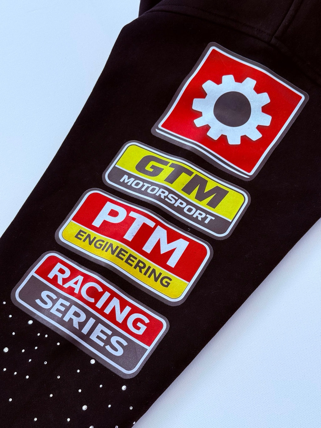 GODSTAR Racing Hoodie - Burn Out Black