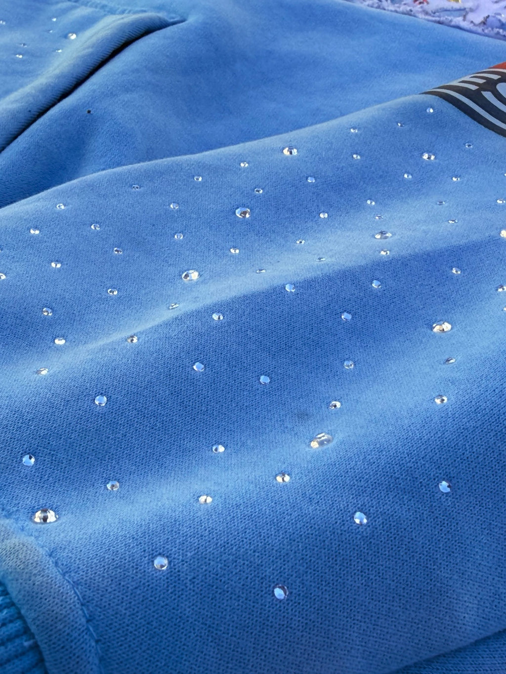 GODSTAR Racing Hoodie - Sky Blue