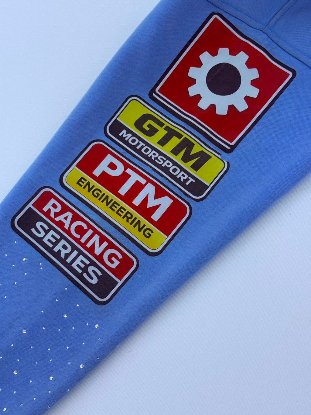 GODSTAR Racing Hoodie - Sky Blue