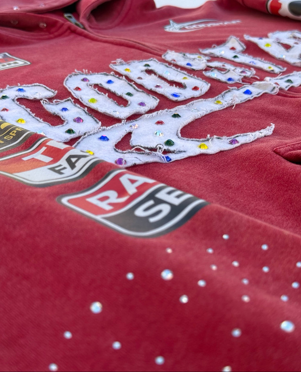 GODSTAR Racing Hoodie - Racing Red