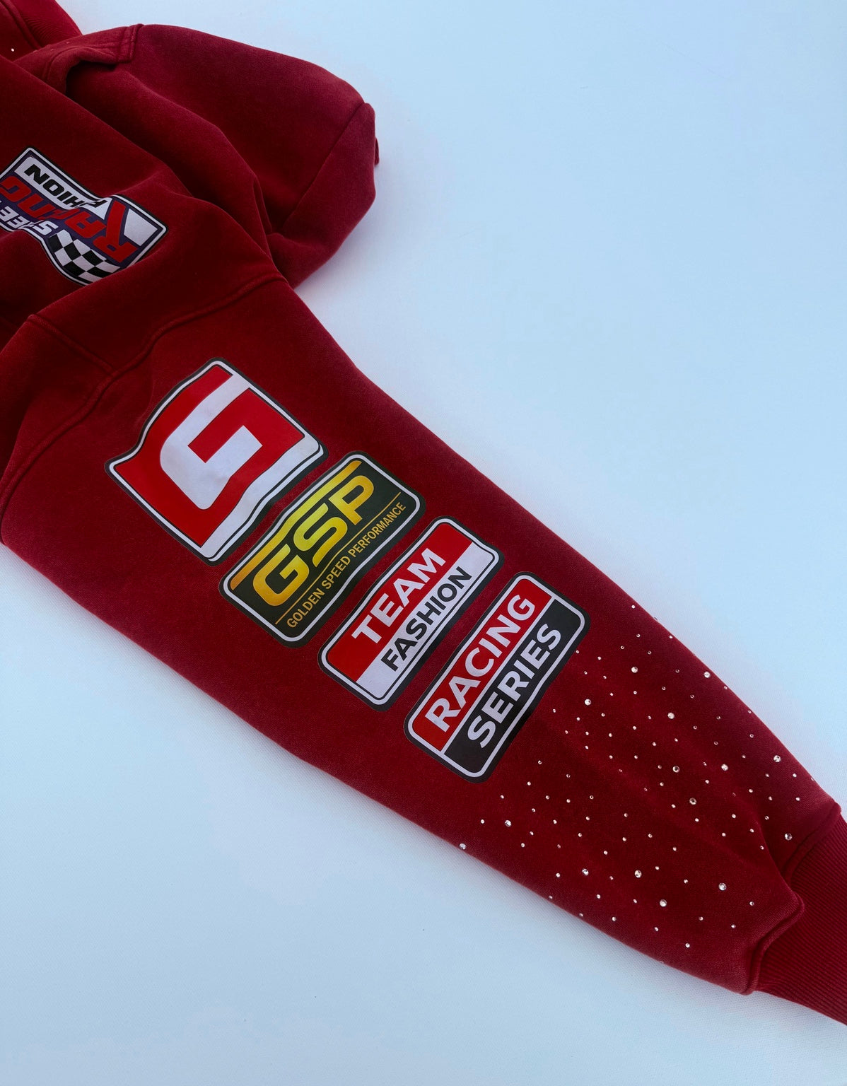 GODSTAR Racing Hoodie - Racing Red