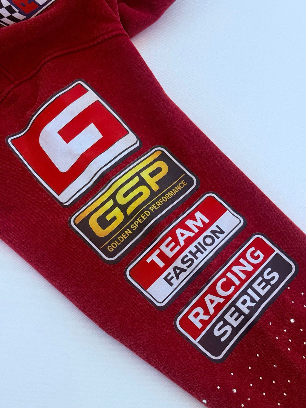 GODSTAR Racing Hoodie - Racing Red