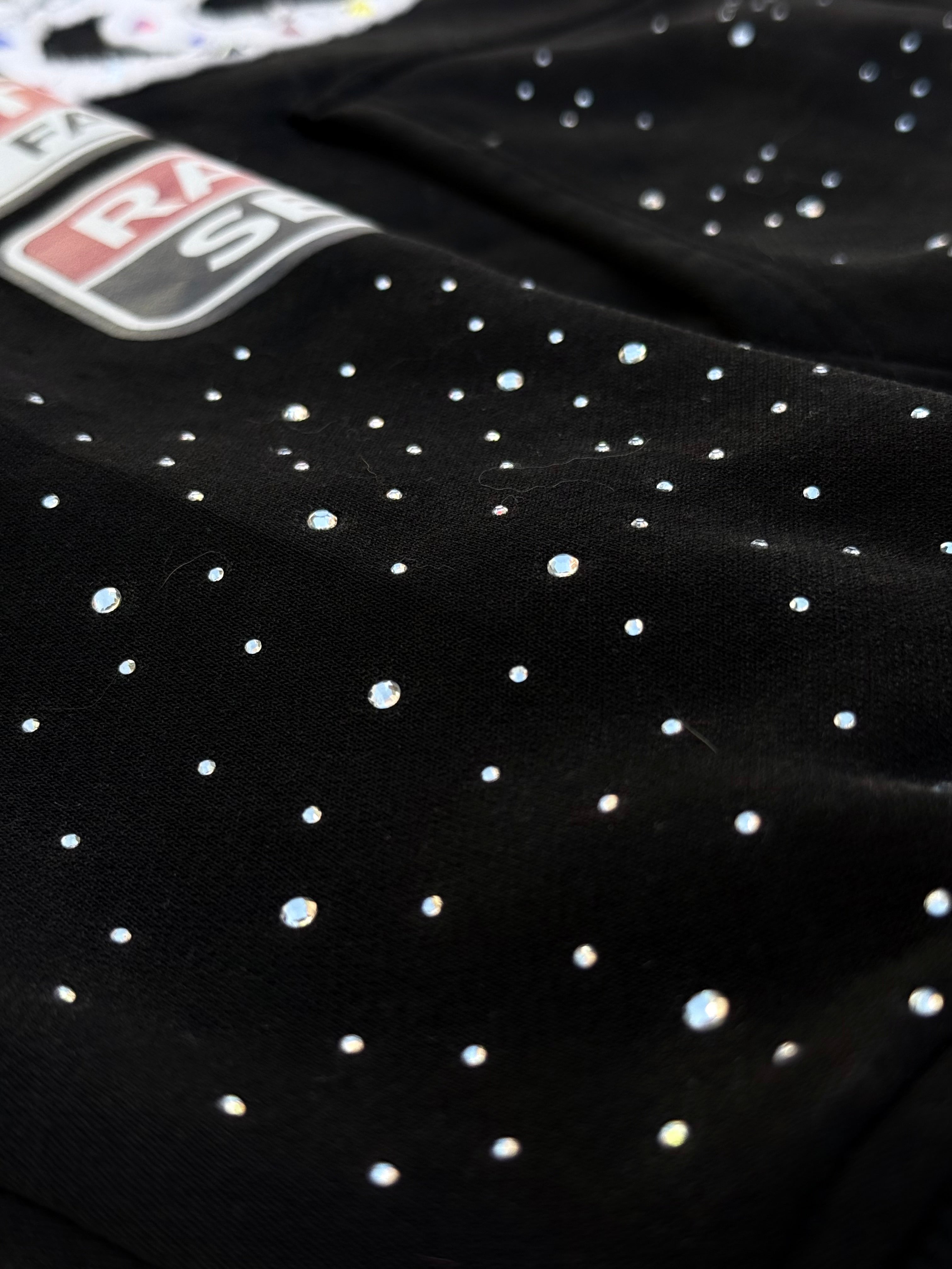 GODSTAR Racing Hoodie - Burn Out Black